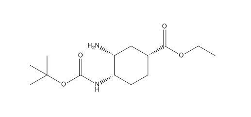 (1R,3R,4S)-3-氨基-4-{[(叔丁氧基)羰基]氨基}環(huán)己烷-1-羧酸乙酯